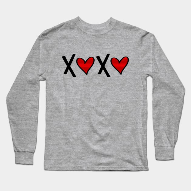 XOXO Long Sleeve T-Shirt by rmcbuckeye